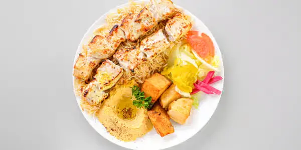 Delicious Malai Chicken Tikka Platter at Kabob City in Calgary, AB